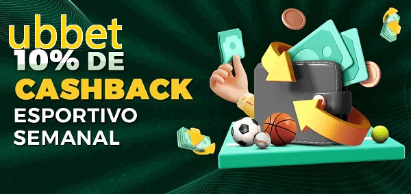 10% de bônus de cashback na ubbet